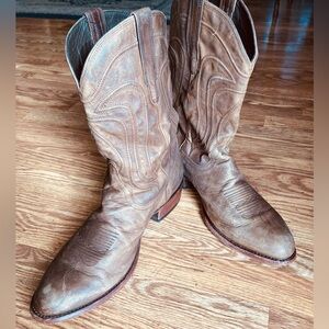 Tecovas Cartwright Brown Leather Men’s Western Cowboy Work Boots
Size 14D